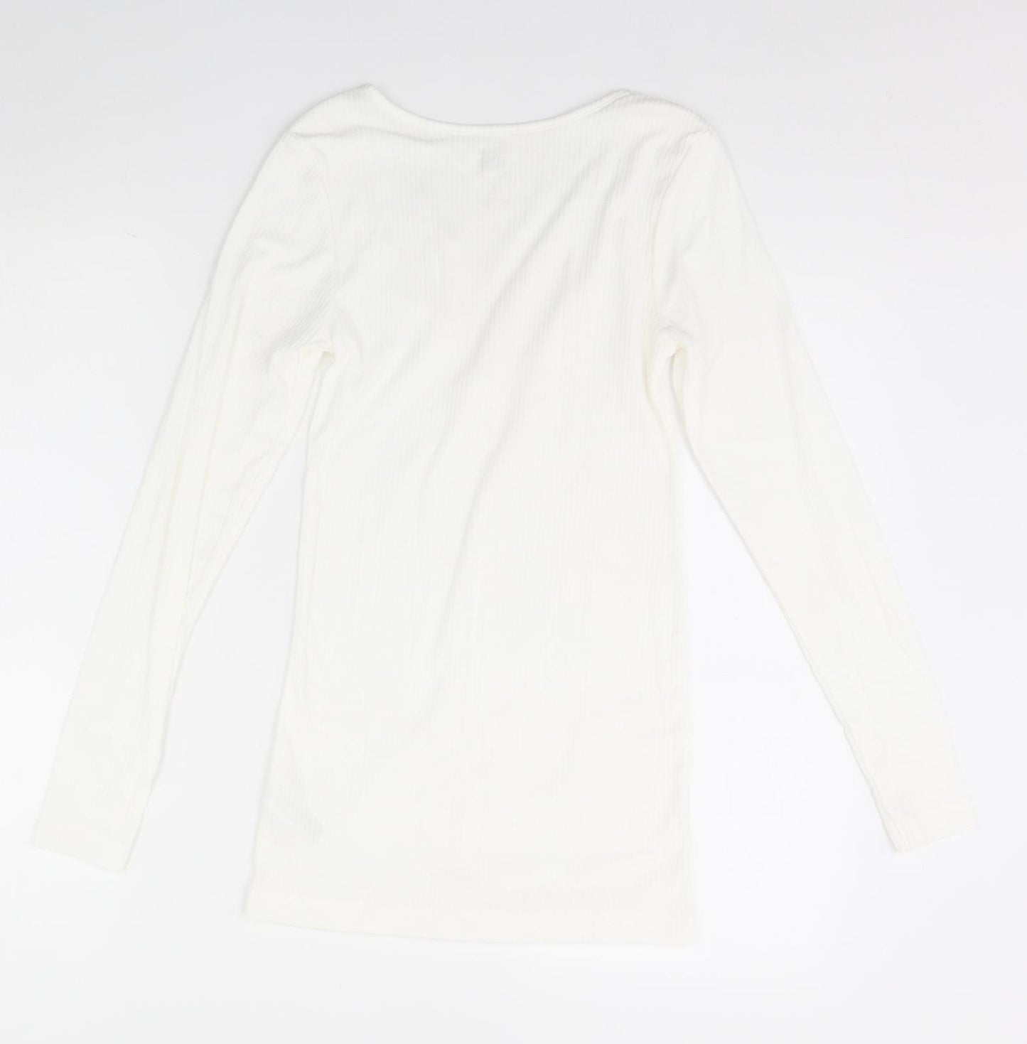 F&F Womens White   Basic Blouse Size S
