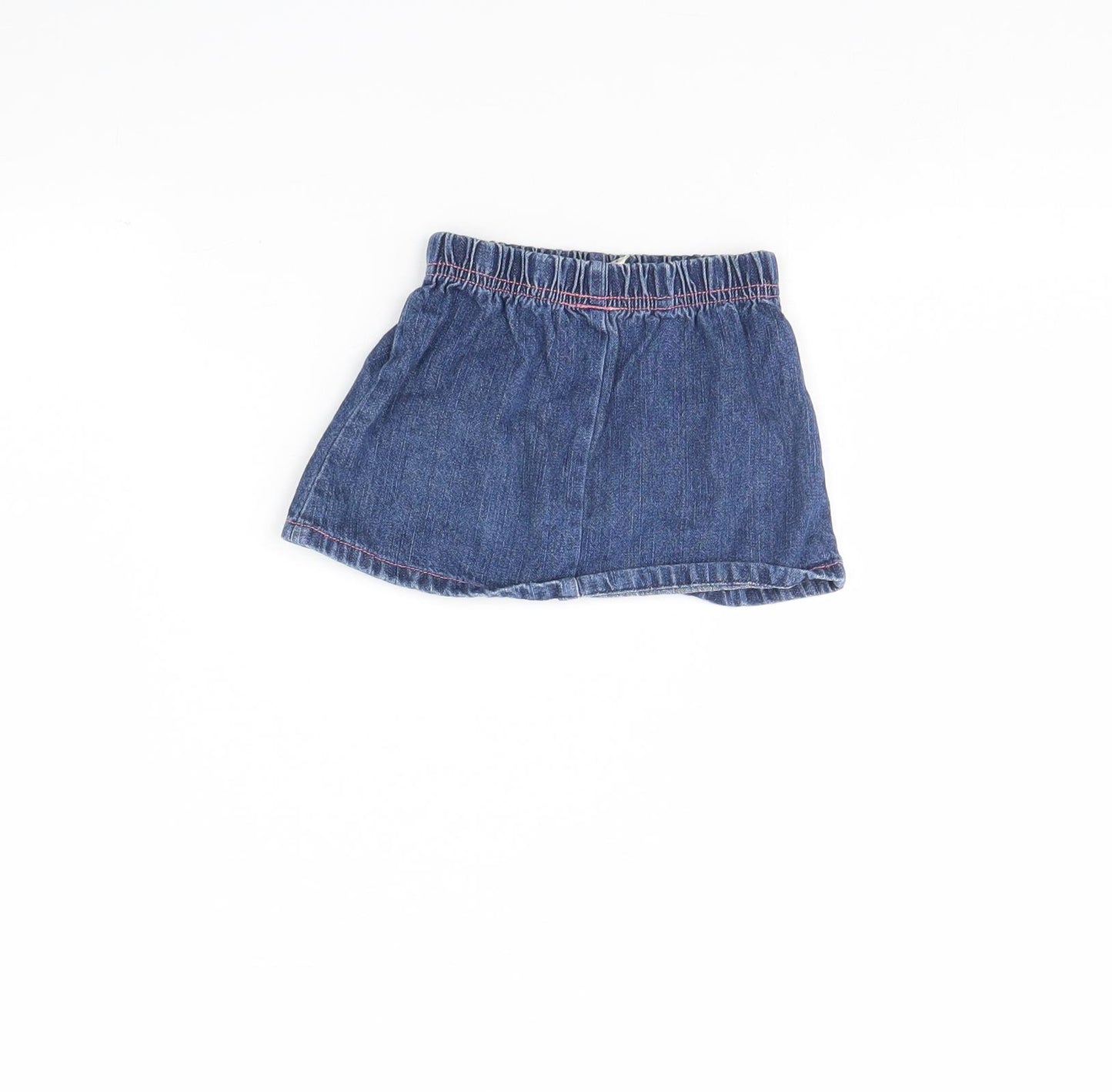 Tiny Ted Girls Blue  Denim Mini Skirt Size 3-6 Months