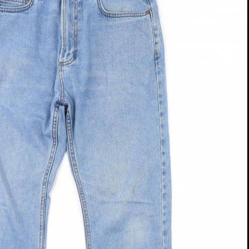 M&S Mens Blue  Denim Straight Jeans Size 36 L31 in