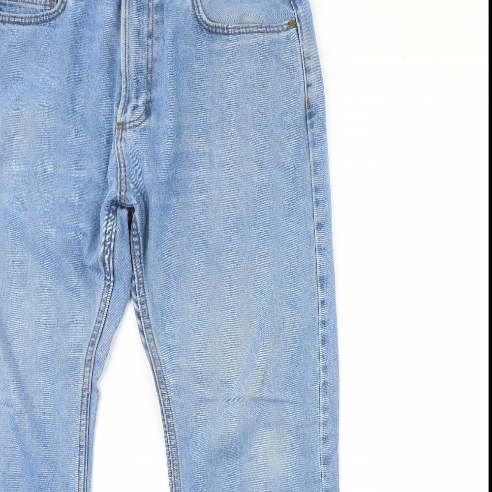 M&S Mens Blue  Denim Straight Jeans Size 36 L31 in