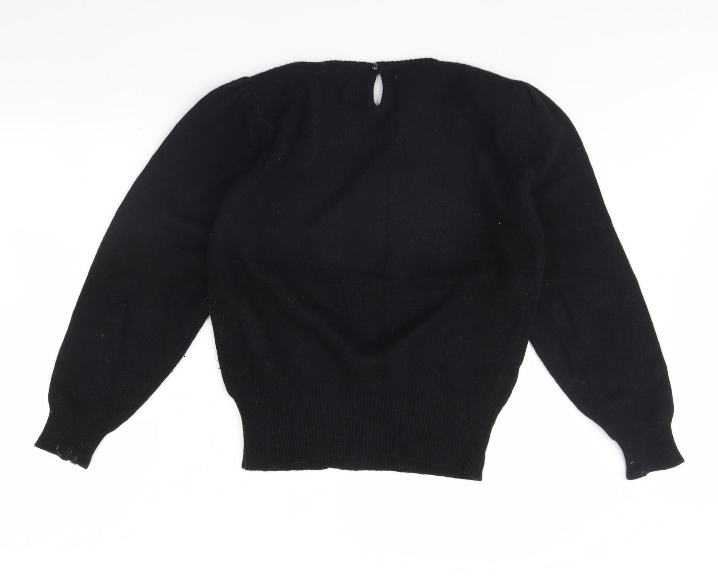 St michael Womens Black   Pullover Jumper Size 12