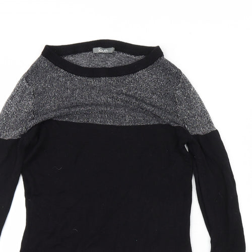 South Womens Black   Pullover Jumper Size 10