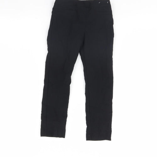 F&F Girls Black   Dress Pants Trousers Size 4 Years