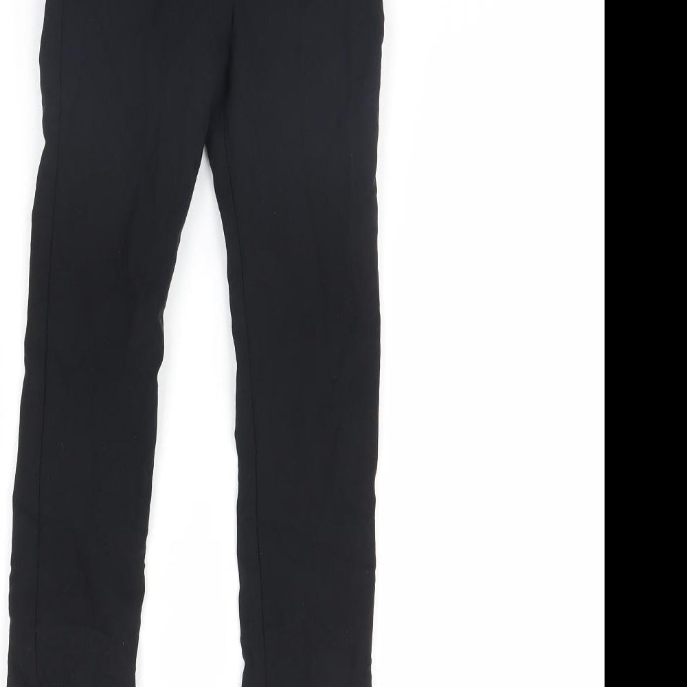 F&F Girls Black   Dress Pants Trousers Size 4 Years