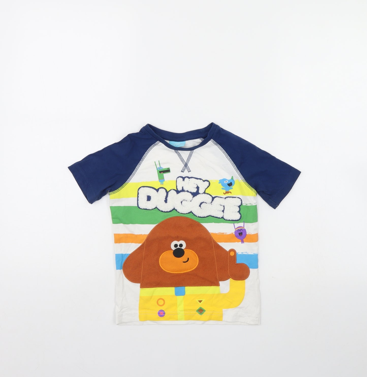 TU Boys White   Basic T-Shirt Size 3 Years