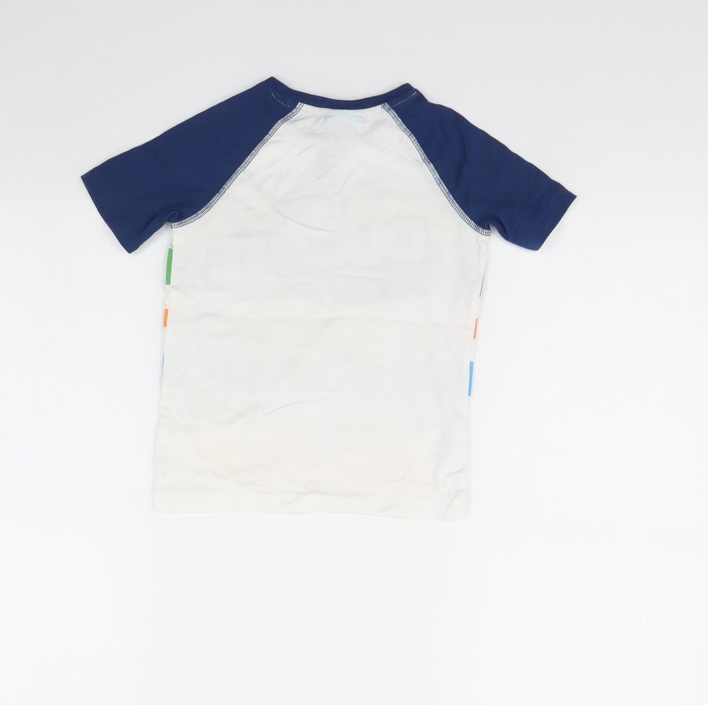 TU Boys White   Basic T-Shirt Size 3 Years