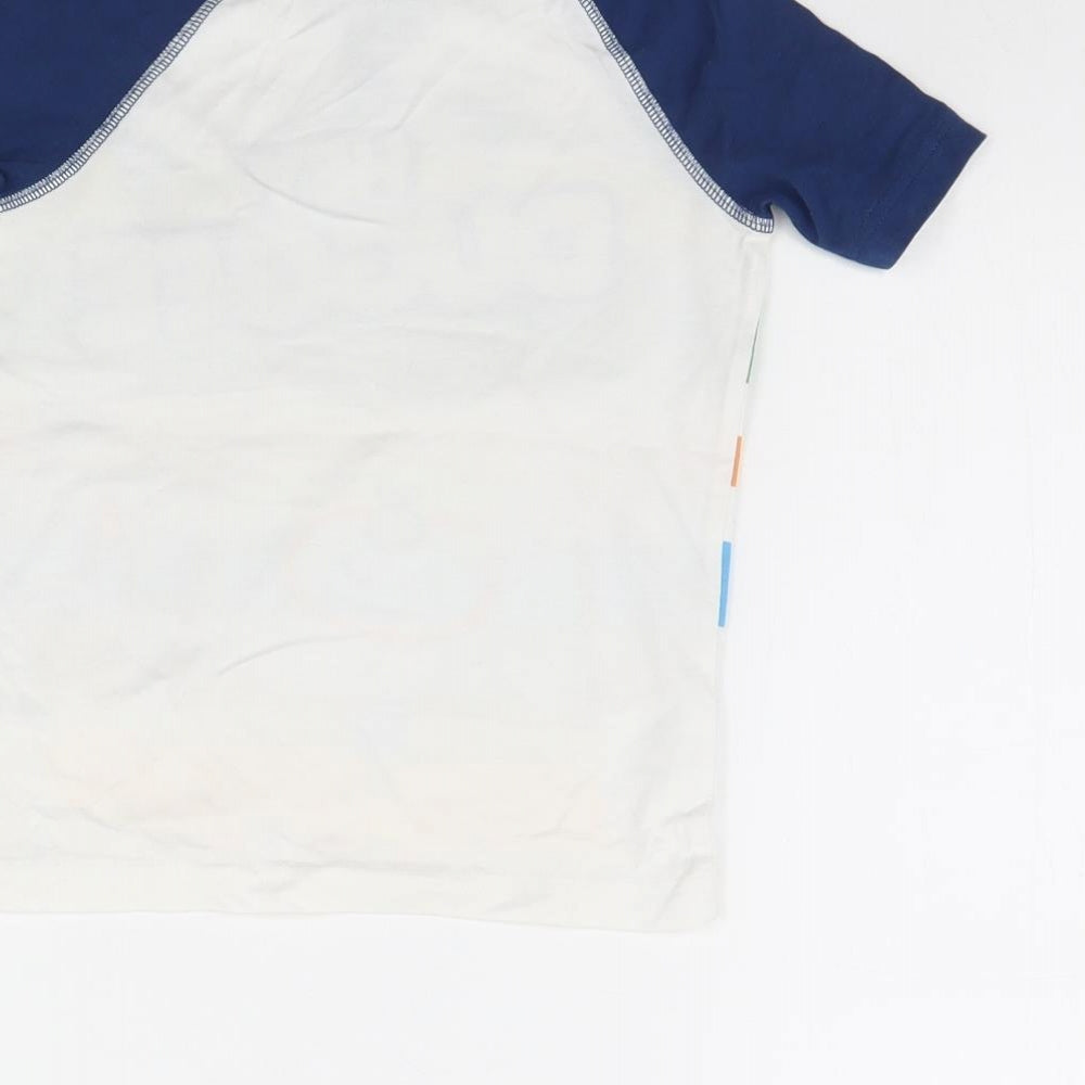 TU Boys White   Basic T-Shirt Size 3 Years