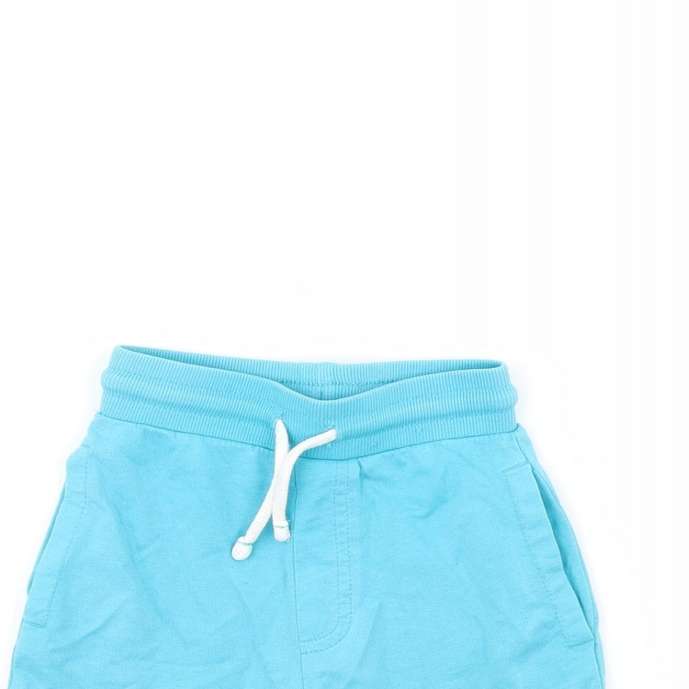 George Girls Blue   Cropped Trousers Size 18 Months