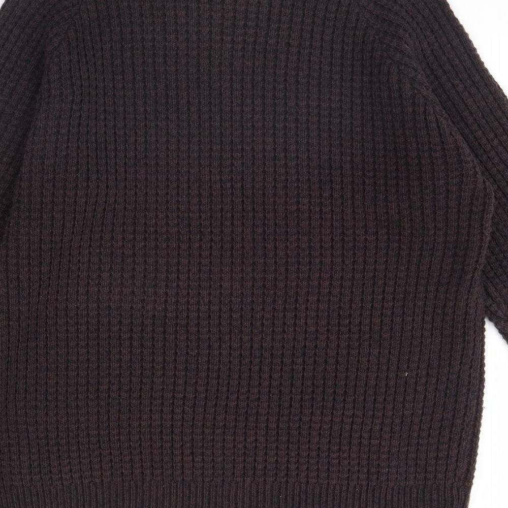 TU Mens Purple   Pullover Jumper Size L