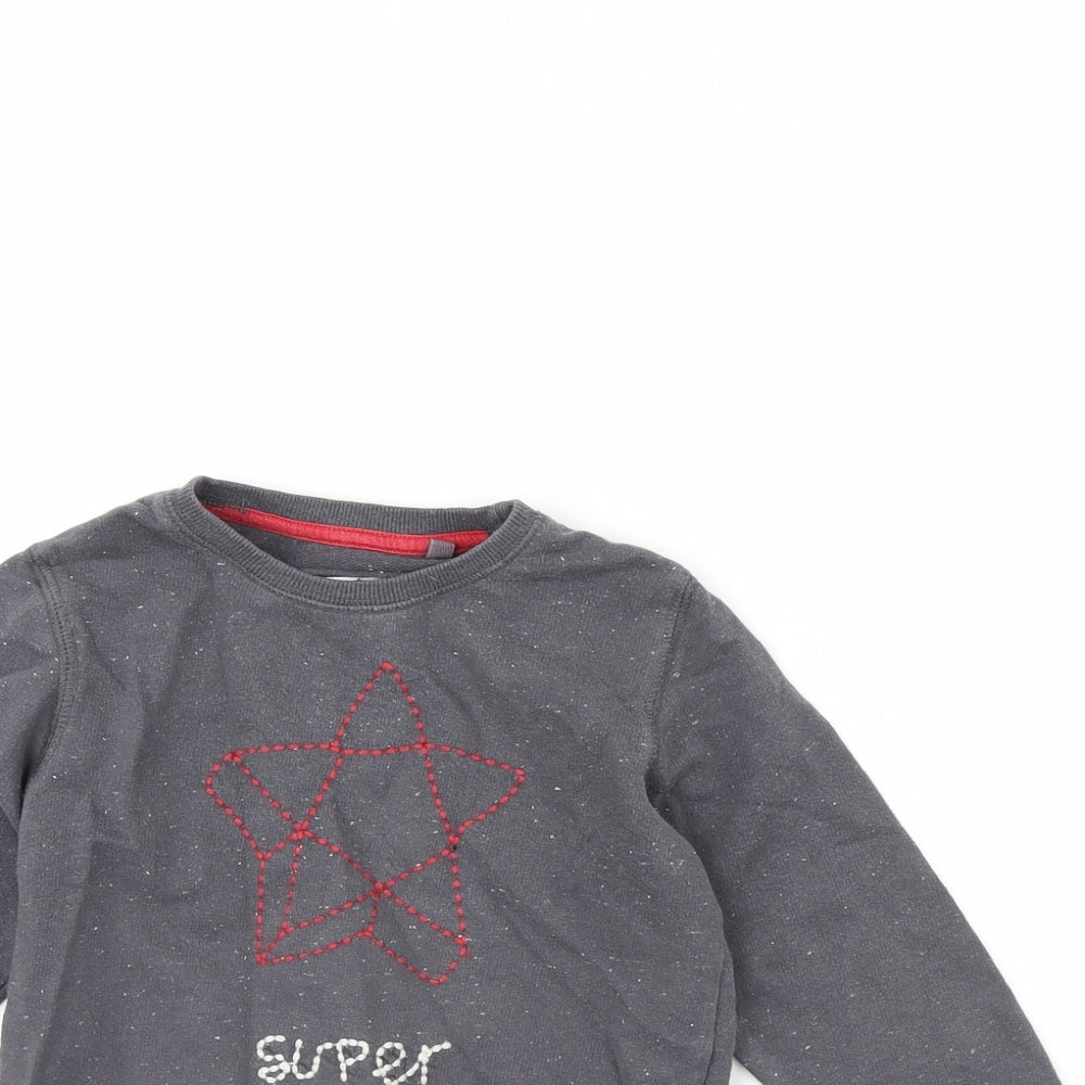 NEXT Boys Grey   Pullover Jumper Size 3 Years