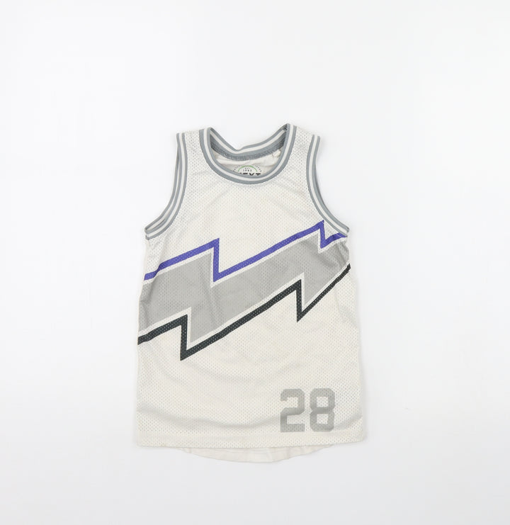 NEXT Boys Ivory Basic Tank Size 5 Years