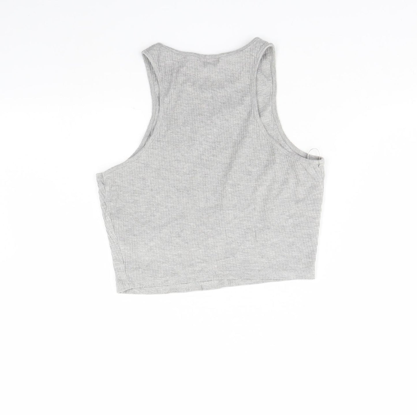 River Island Womens Grey   Basic Tank Size 10