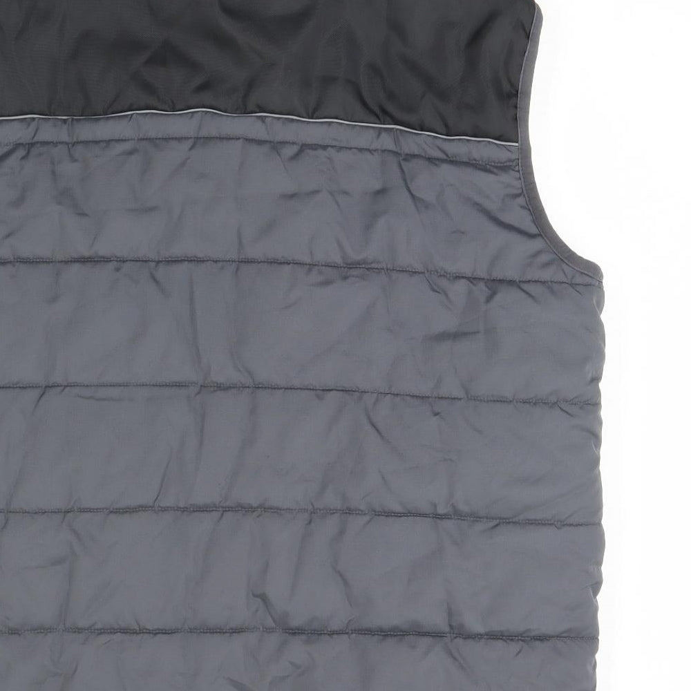 Workwear Mens Grey   Gilet Coat Size L