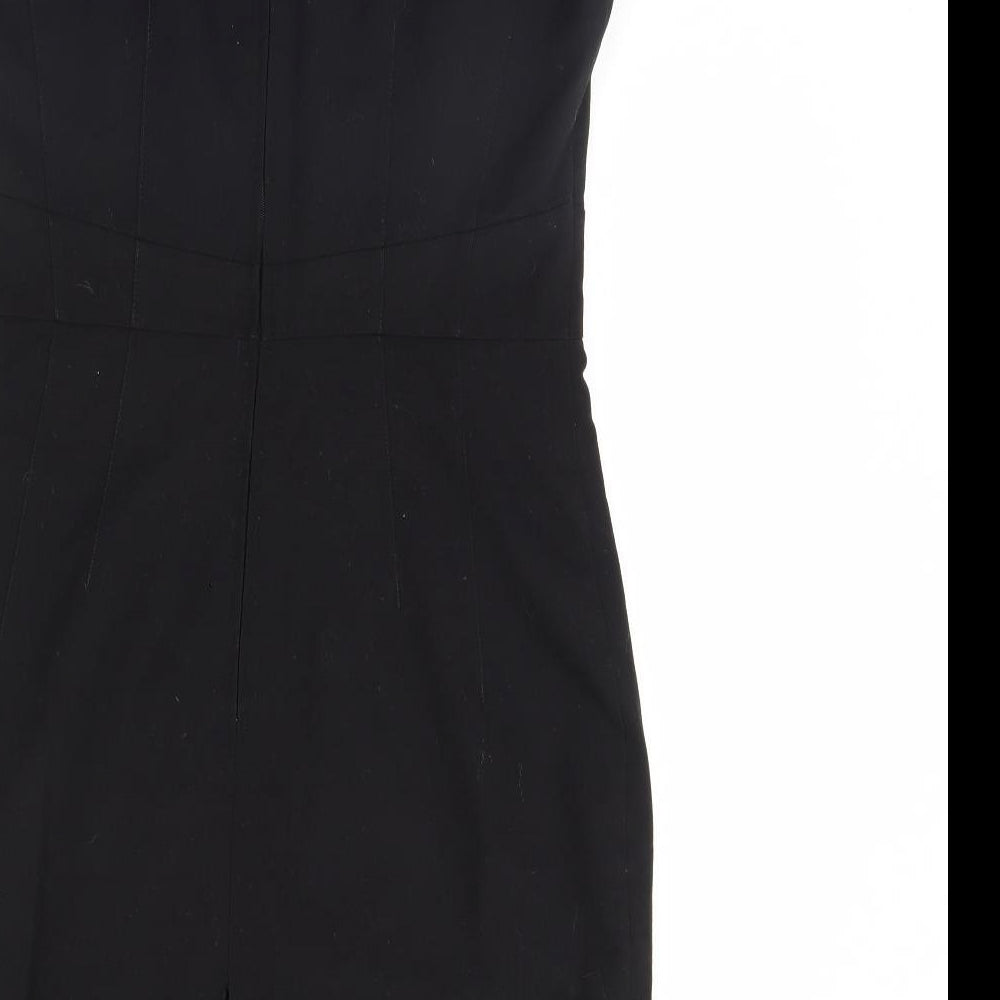H&M Womens Black   Pencil Dress  Size 12