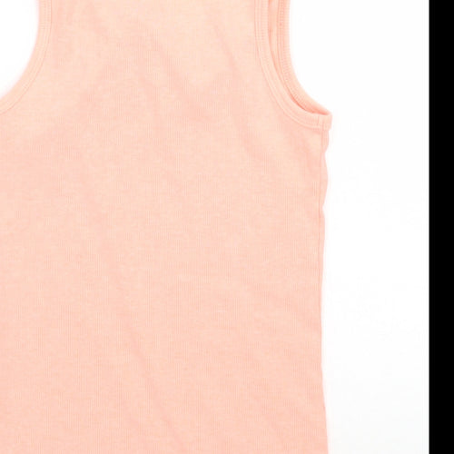 NEXT Girls Orange   Basic Tank Size 7 Years