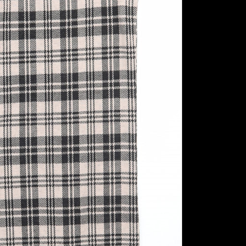 Newlook Girls Pink Check Ramie A-Line  Size 10-11 Years