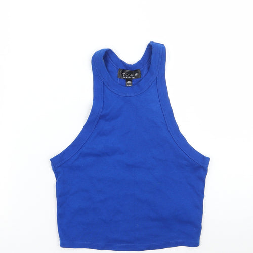 Topshop Womens Black   Cropped Tank Size 6