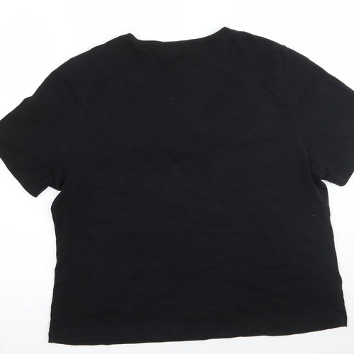 CC Womens Black   Basic T-Shirt Size XL