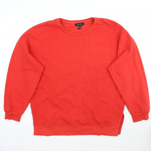 Newlook Womens Red   Pullover Jumper Size 12