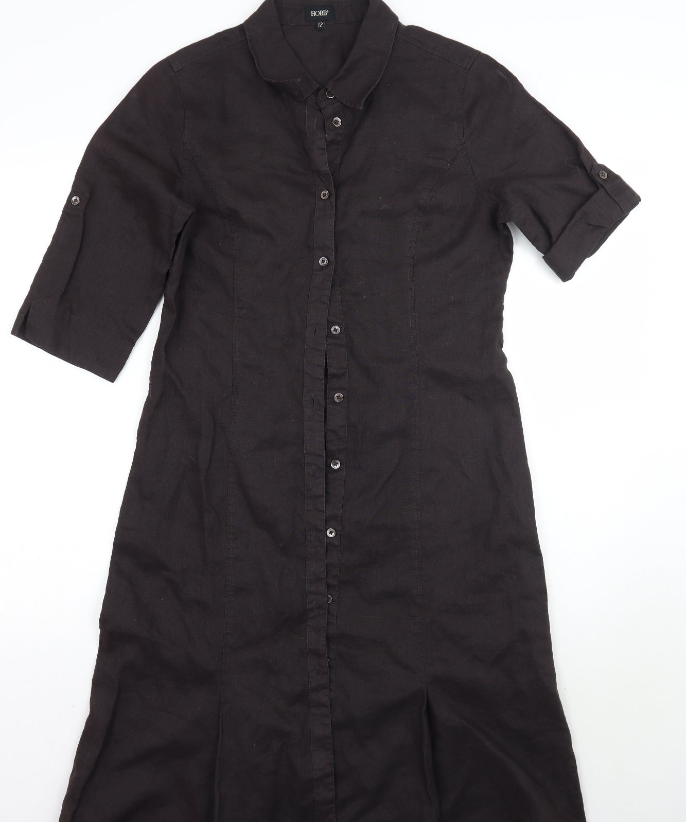 Hobbs Womens Brown   A-Line  Size 12