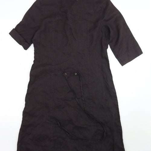 Hobbs Womens Brown   A-Line  Size 12