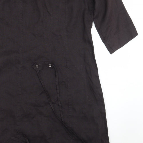 Hobbs Womens Brown   A-Line  Size 12