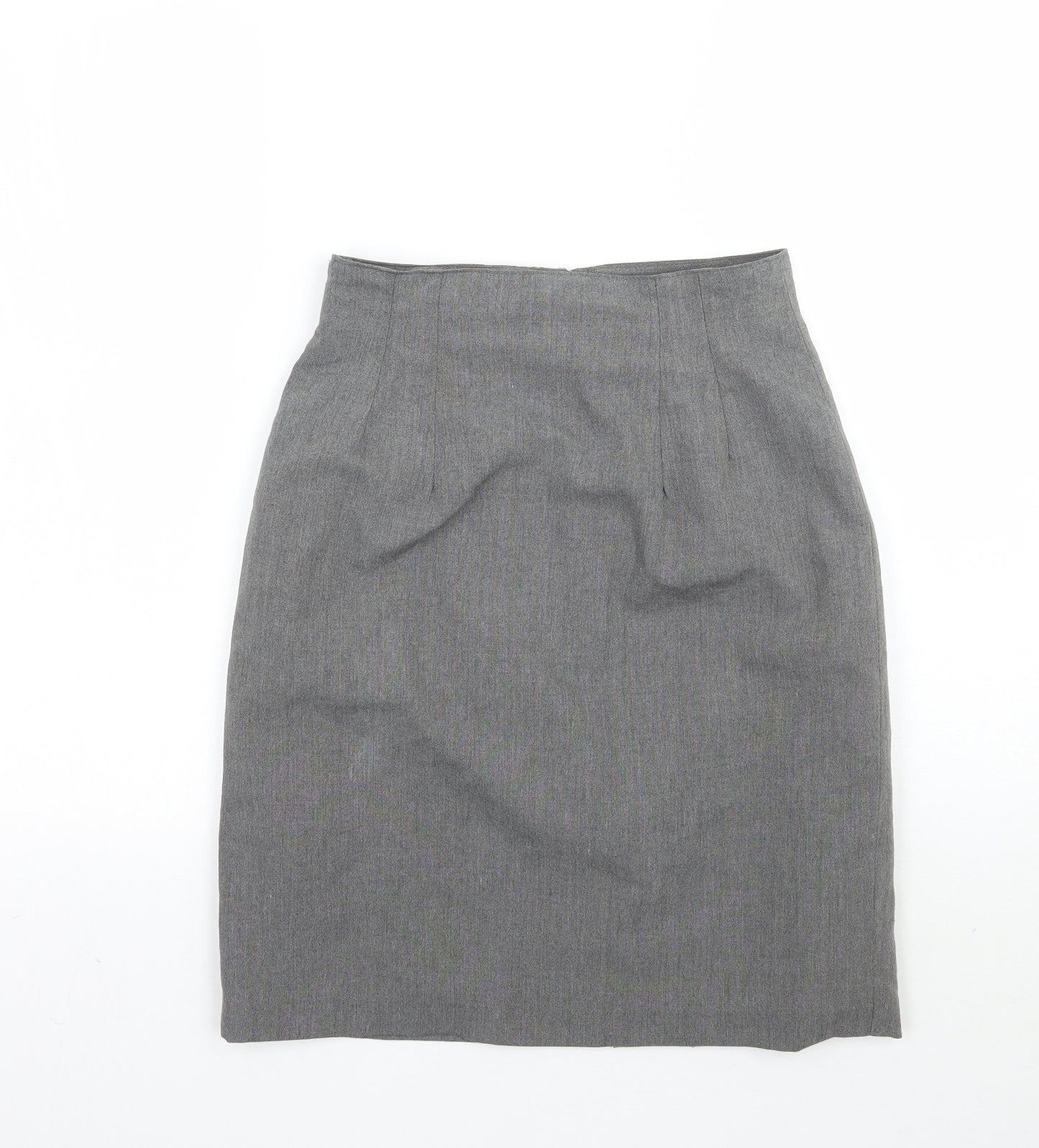 Preworn Womens Grey   A-Line Skirt Size 10