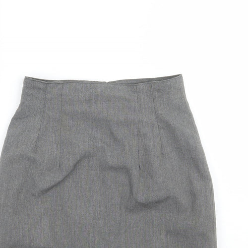 Preworn Womens Grey   A-Line Skirt Size 10
