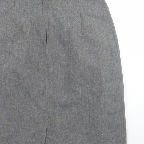 Preworn Womens Grey   A-Line Skirt Size 10