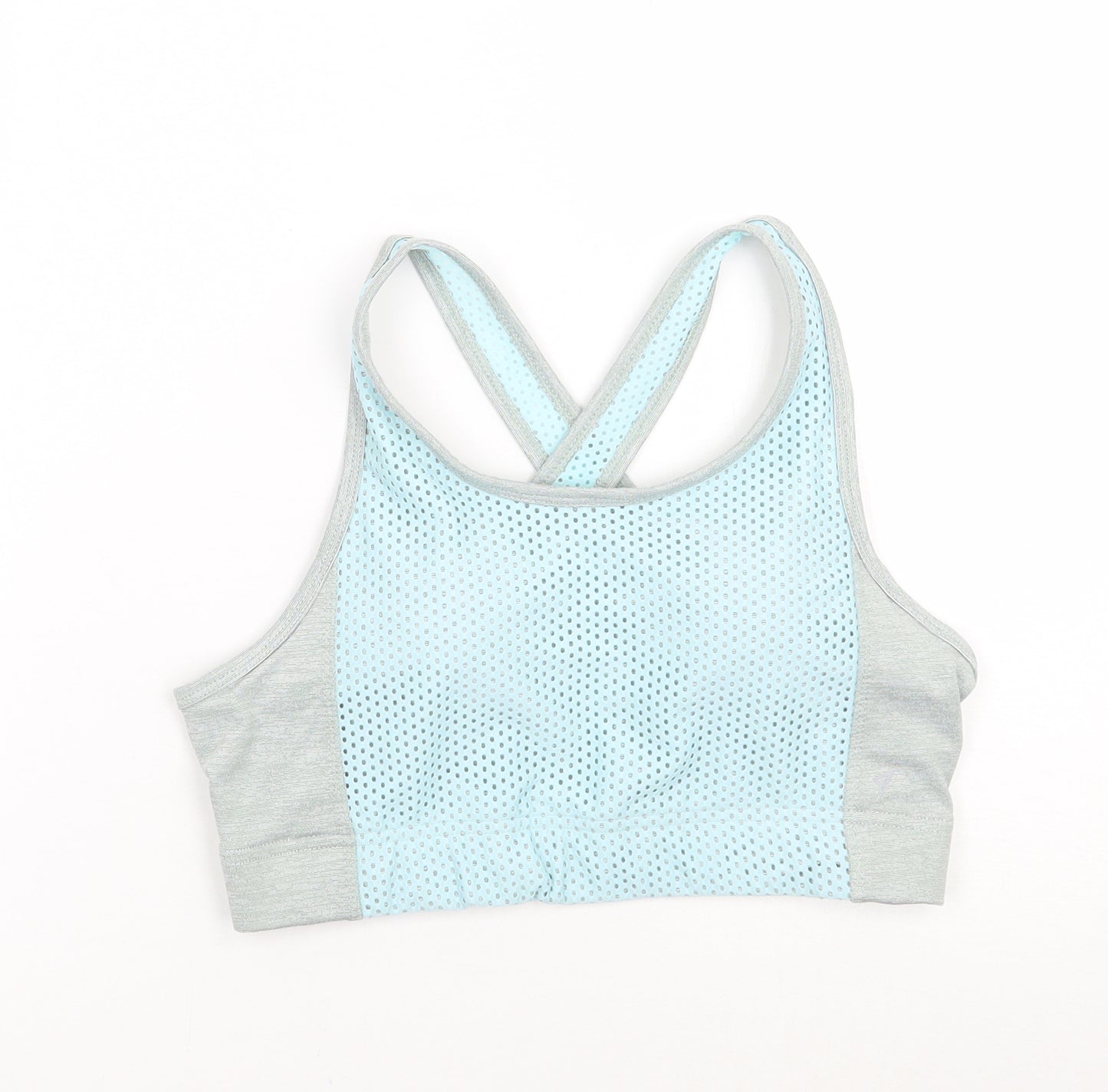 Workout Womens Grey   Cropped Tank Size 10