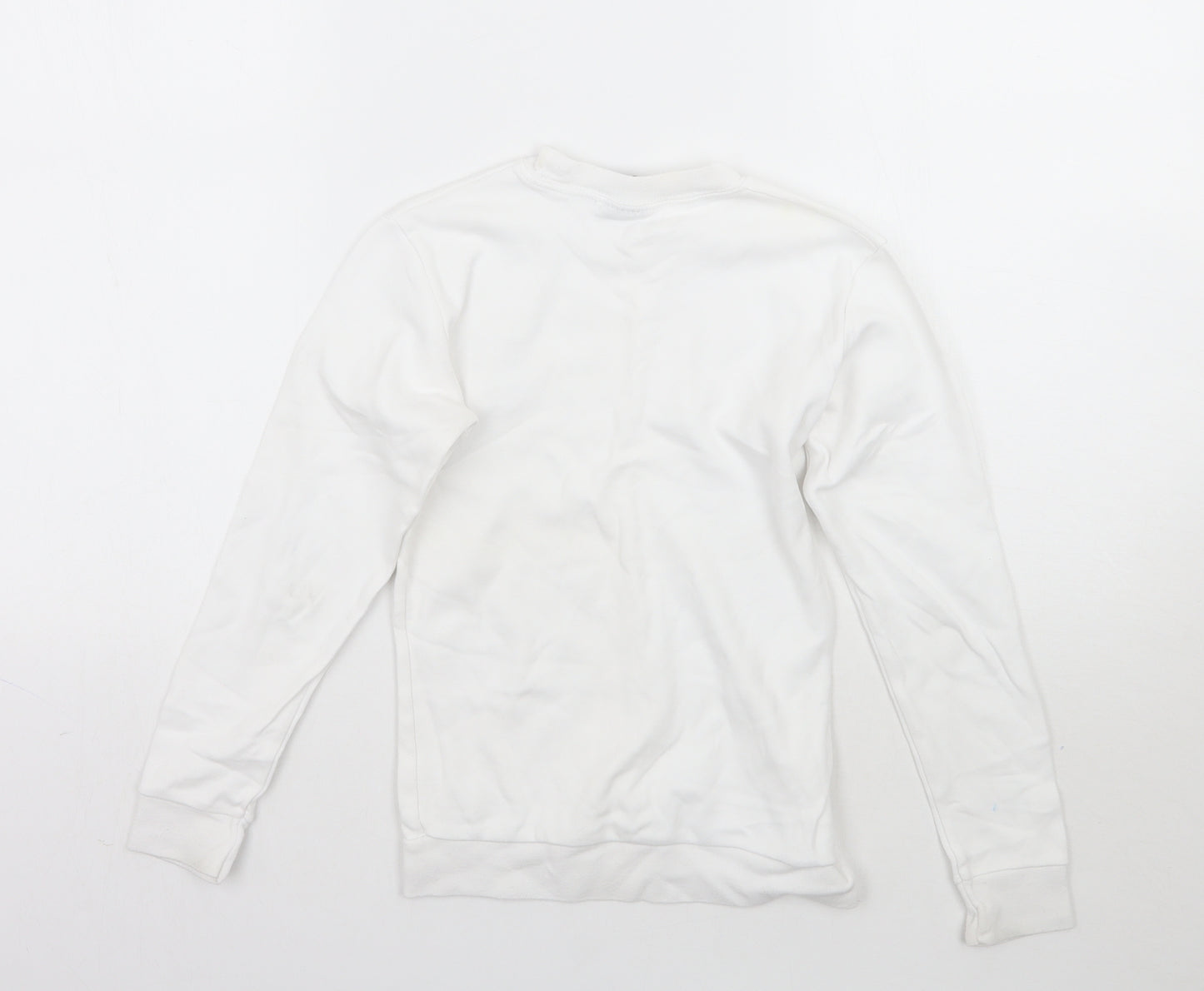 ZEYREK Boys White   Pullover Jumper Size 9-10 Years