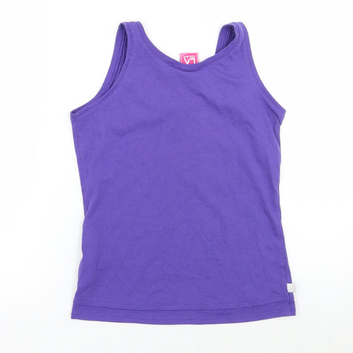 LA Gear Girls Purple   Basic Tank Size 13 Years