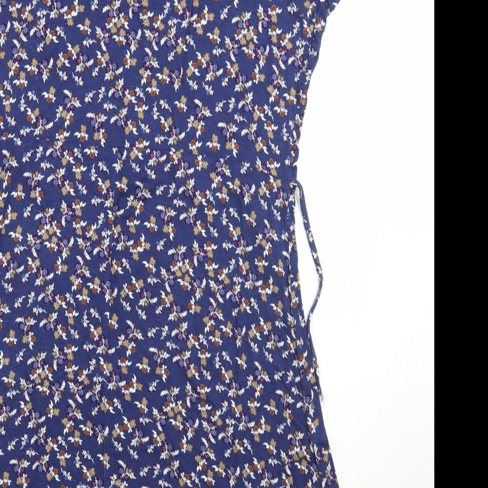 Origionals Womens Blue Floral  A-Line  Size 16