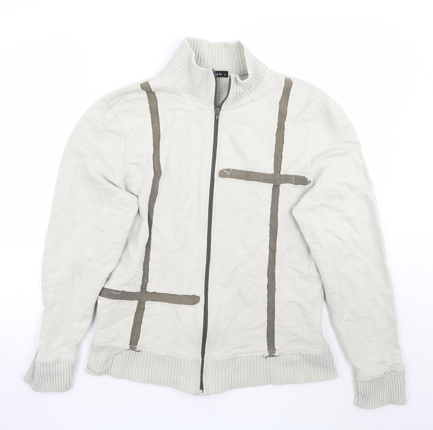 Topman Mens Beige   Jacket Coat Size M