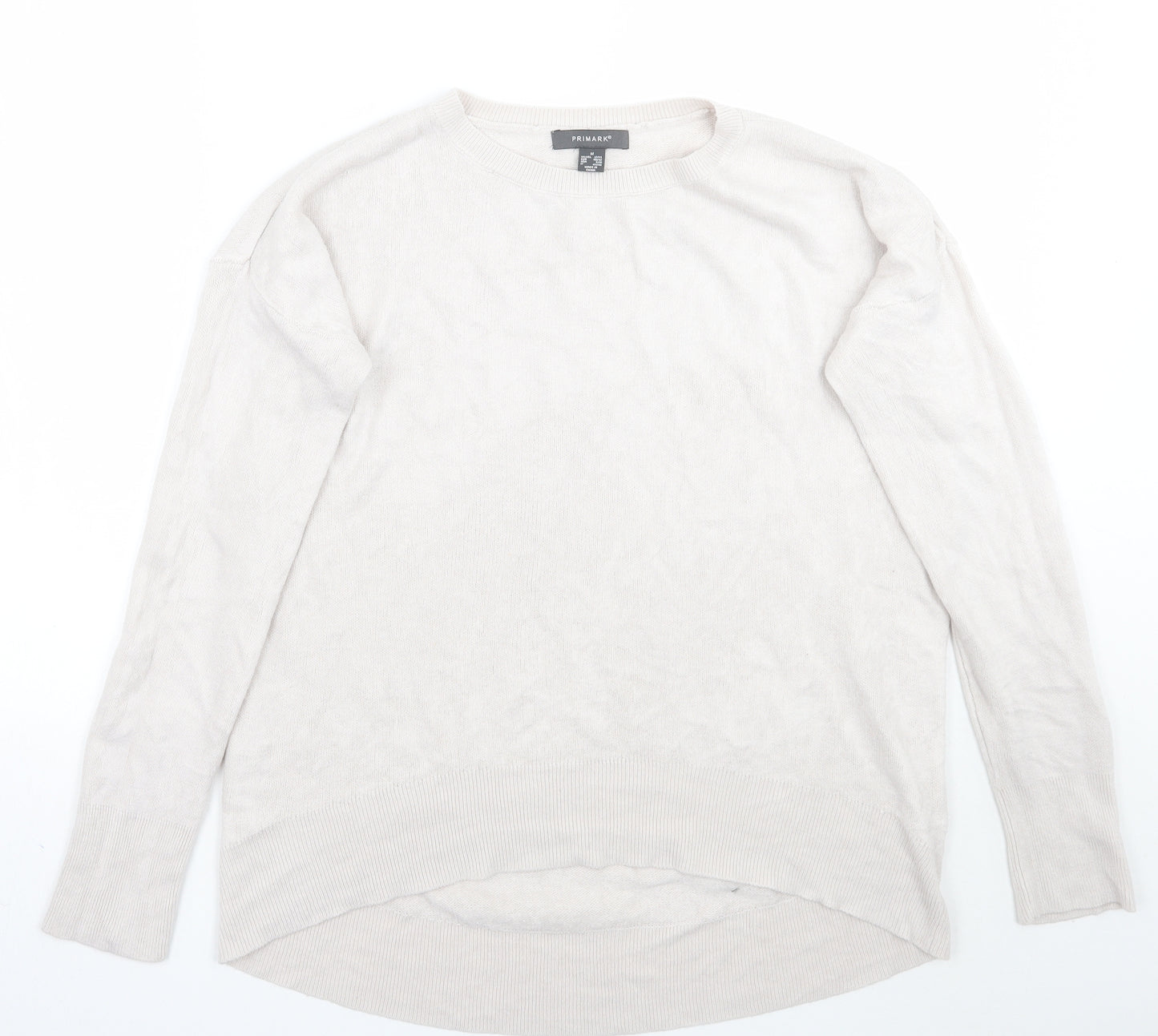 Primark Womens Beige   Pullover Jumper Size M