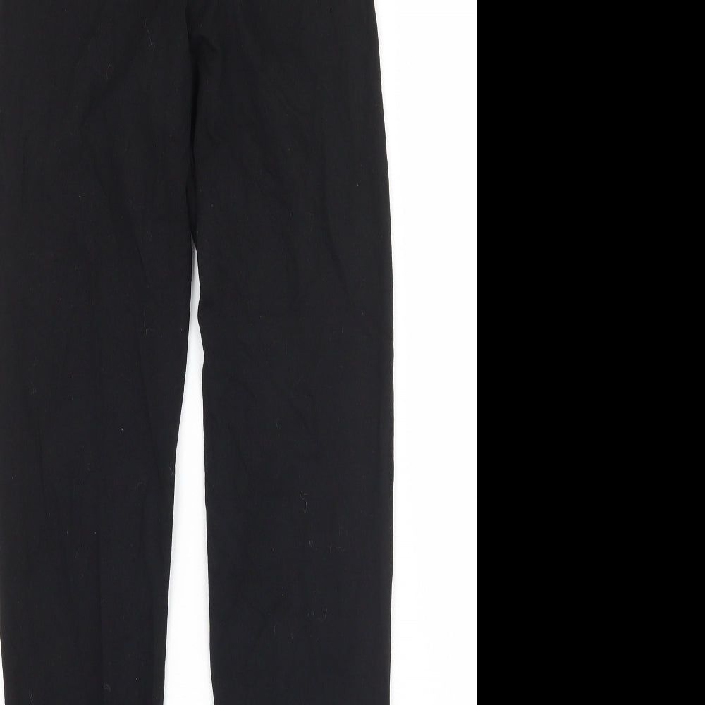 TU Womens Black   Capri Leggings Size 8 L26 in