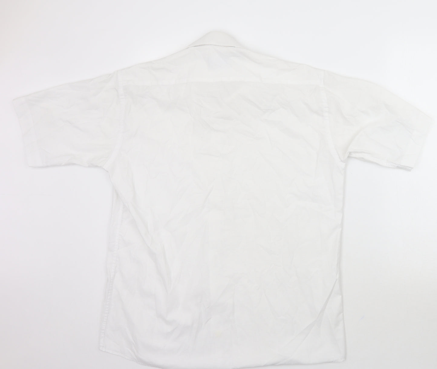 Pierre Cardin Mens White    Button-Up Size 15.5