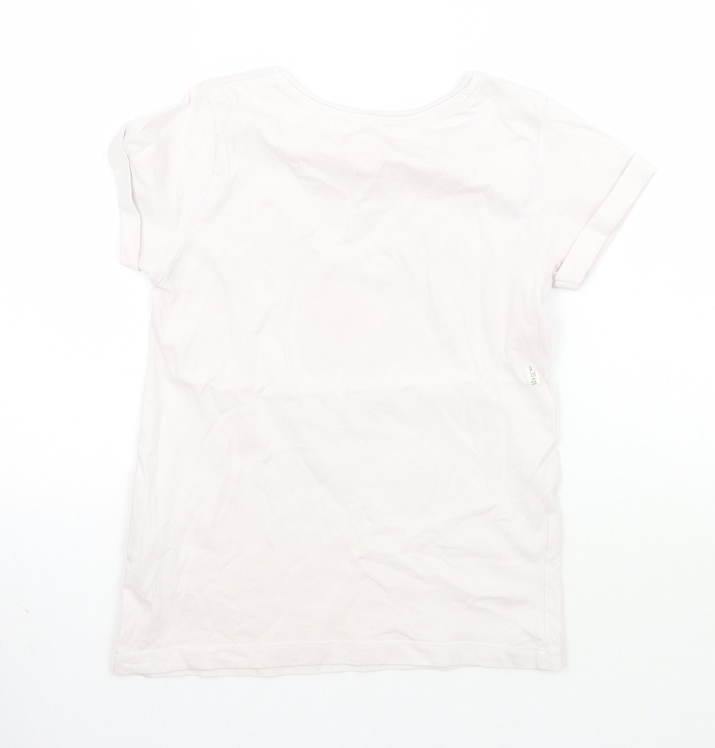 Primark Girls White   Basic T-Shirt Size 8-9 Years