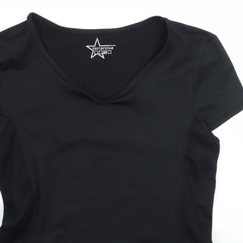 Terranova Womens Black   Basic T-Shirt Size M