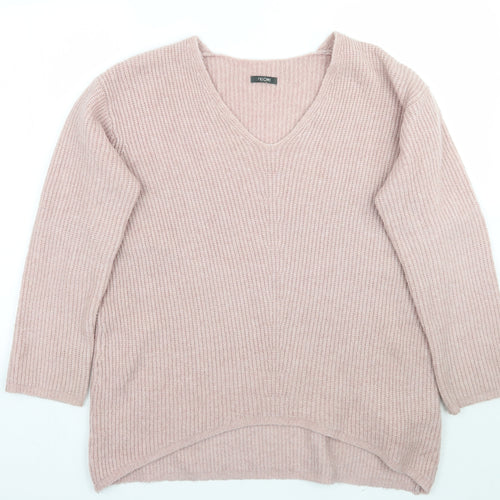 Kiomi Womens Pink   Pullover Jumper Size XS