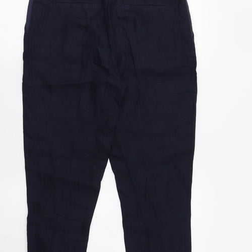 TU Womens Blue   Trousers  Size 8 L27 in