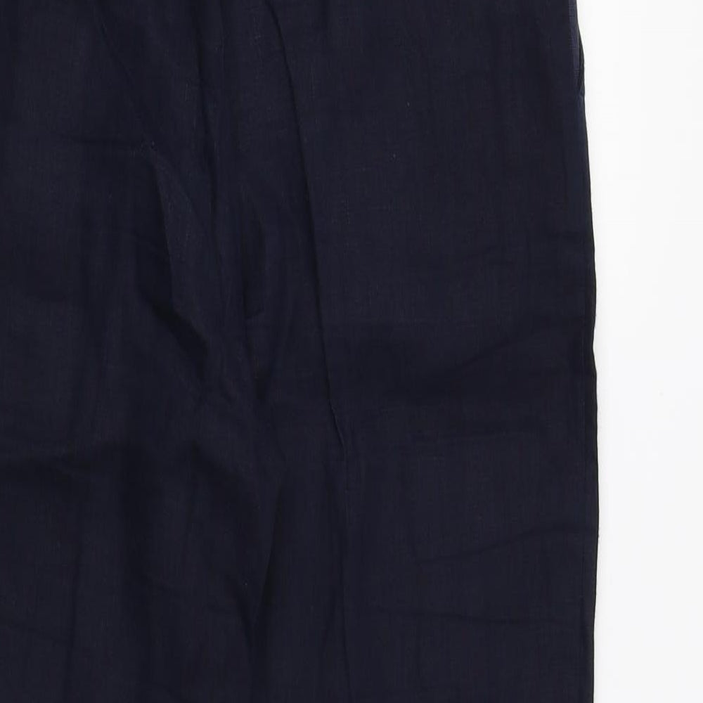 TU Womens Blue   Trousers  Size 8 L27 in