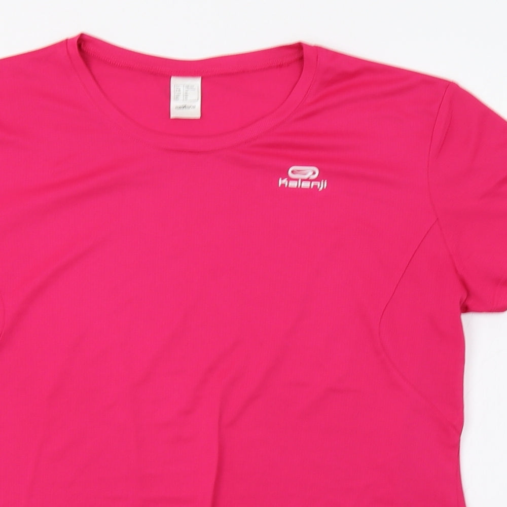 Kalenji Womens Pink   Basic T-Shirt Size 16