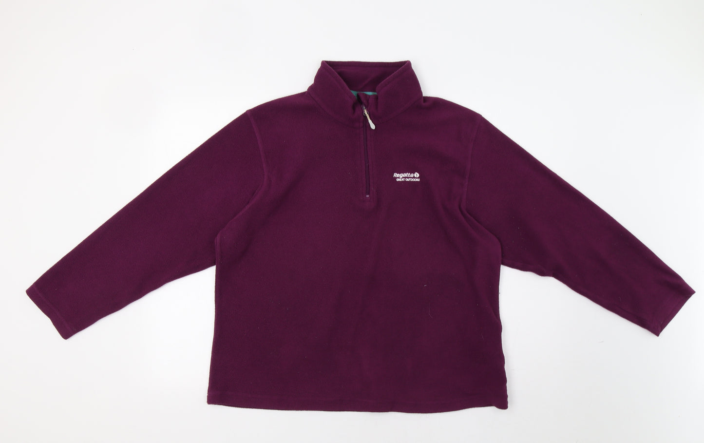 Regatta Womens Purple   Henley Hoodie Size 16