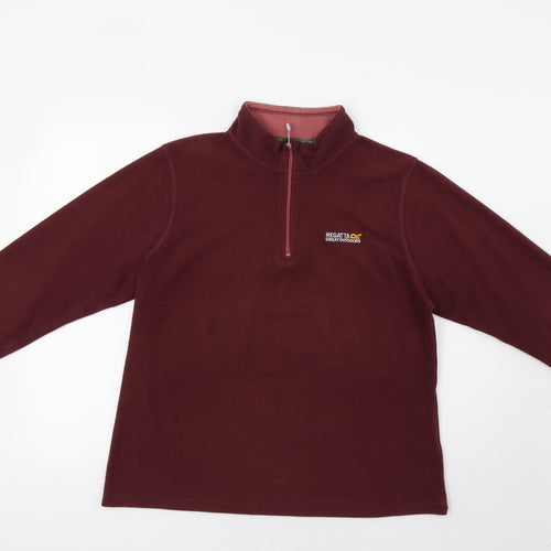 Regatta Womens Purple   Henley Sweatshirt Size 14