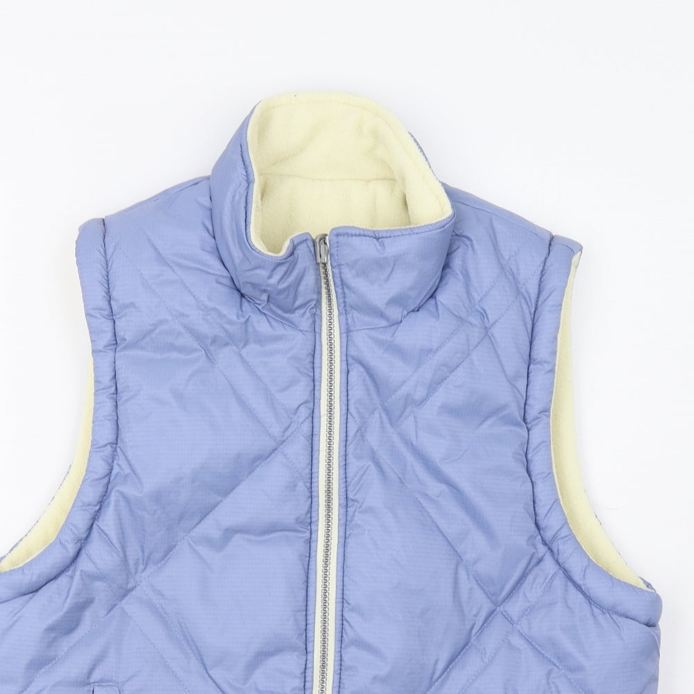 Preworn Womens Blue   Gilet Waistcoat Size L