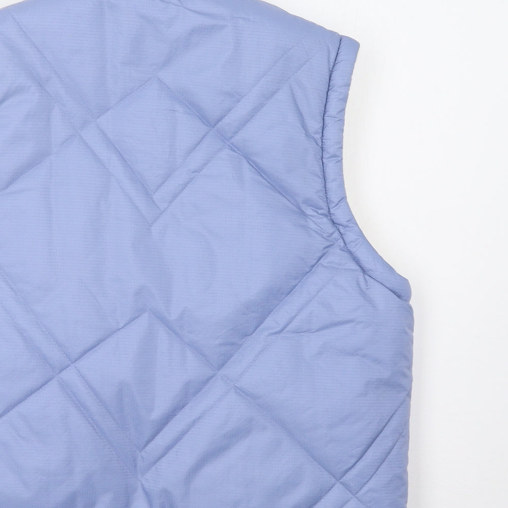 Preworn Womens Blue   Gilet Waistcoat Size L