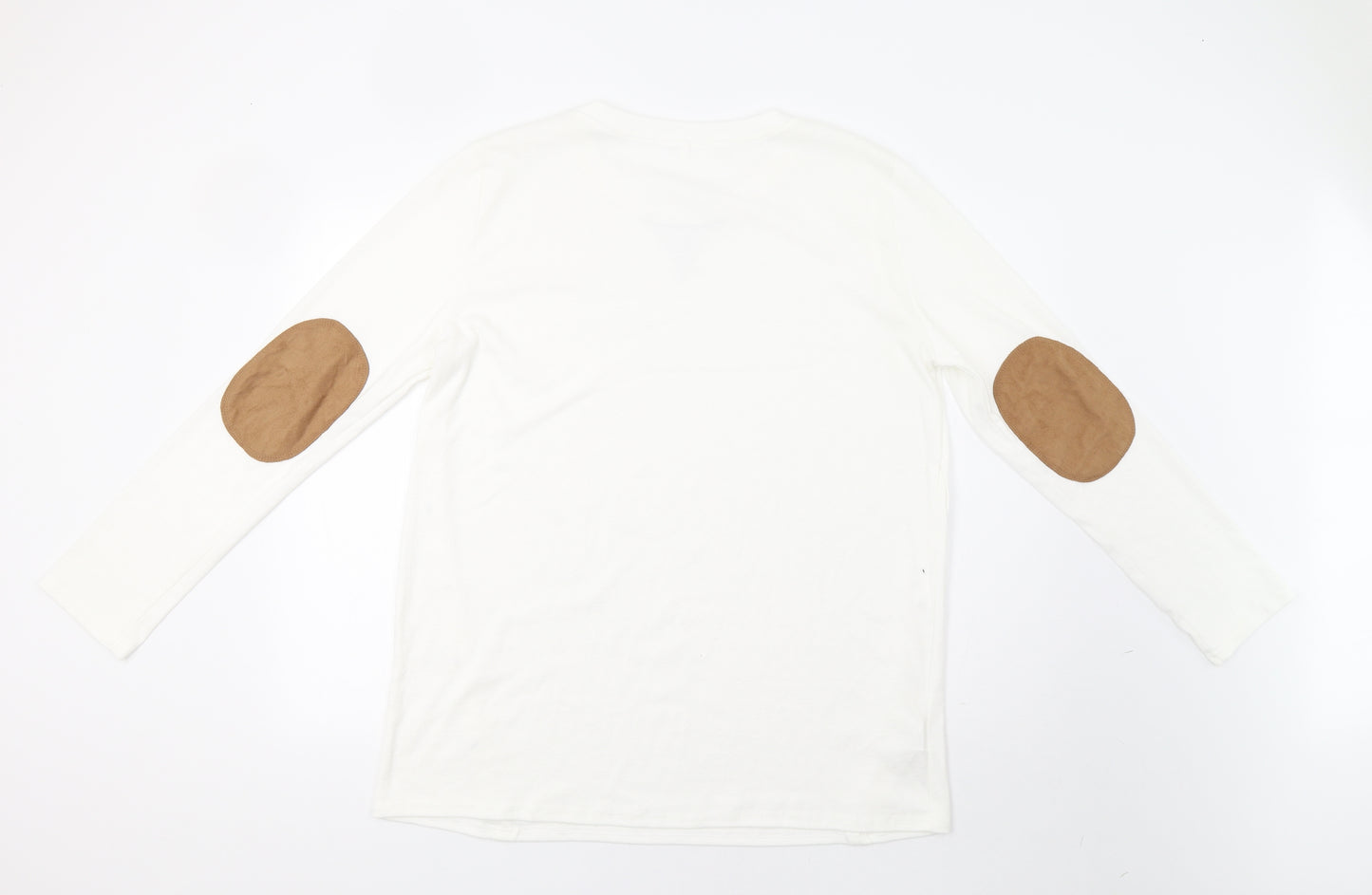 Preworn Womens White   Pullover Jumper Size XL