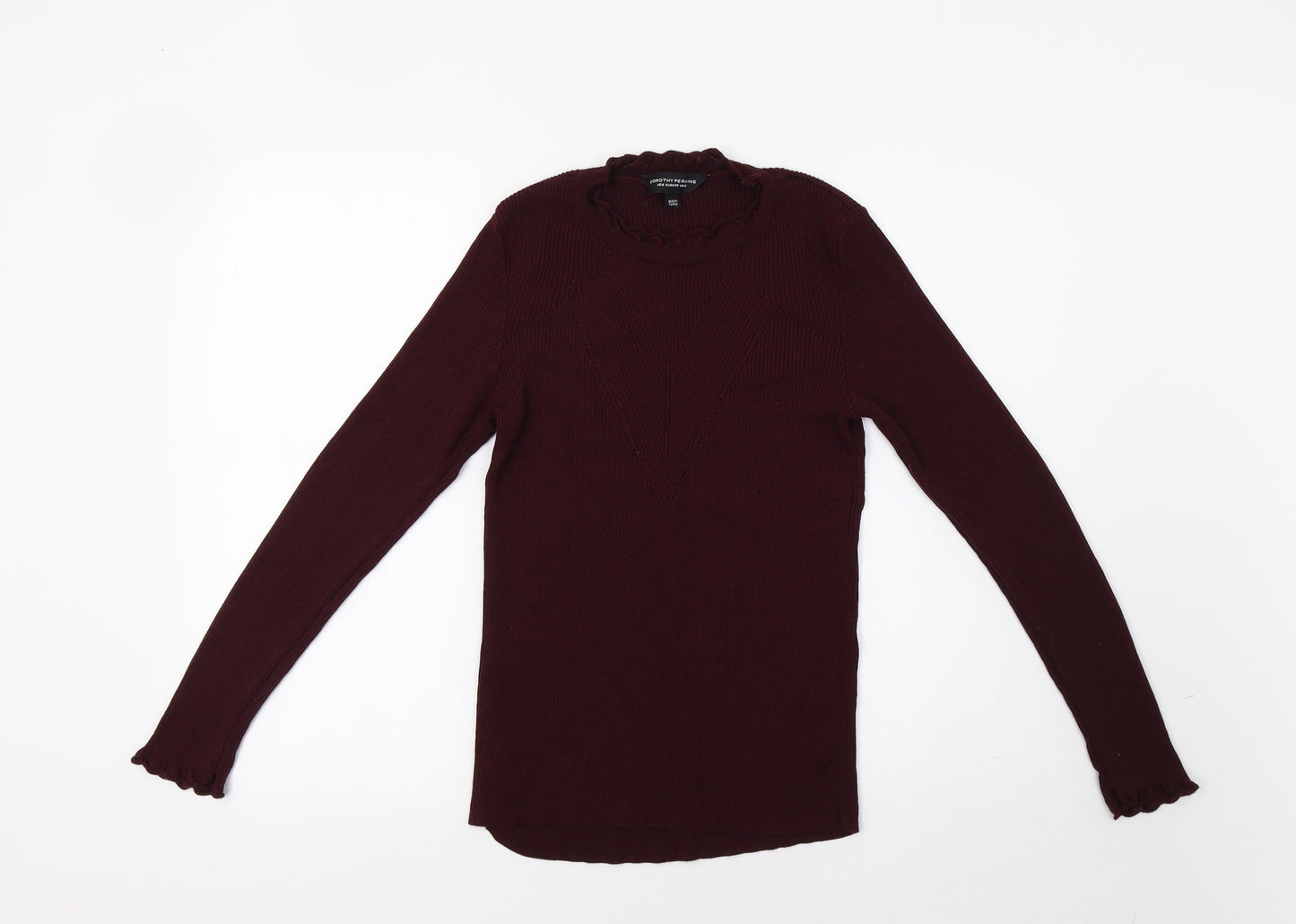 Dorothy Perkins Womens Purple   Pullover Jumper Size 10