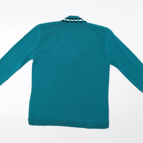 CHIC Womens Green   Pullover Jumper Size L